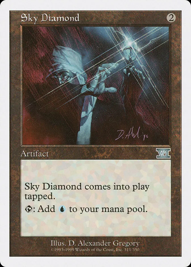 1999 Classic Sixth Edition Sky Diamond uncommon #311 uncommon card image