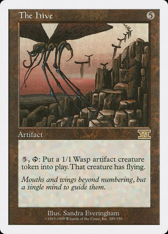 1999 Classic Sixth Edition The Hive rare #289 rare card image
