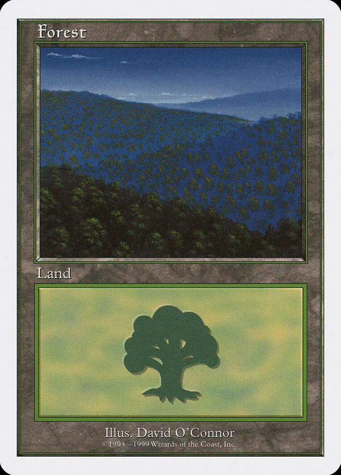 1999 Battle Royale Box Set Forest common #102 common card image