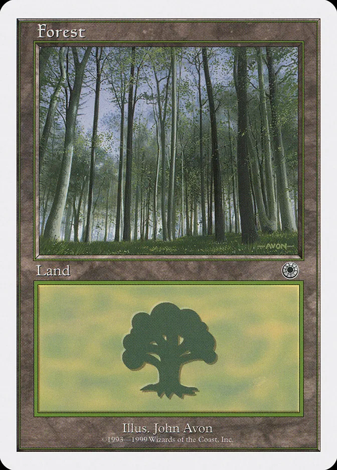1999 Battle Royale Box Set Forest common #104 common card image
