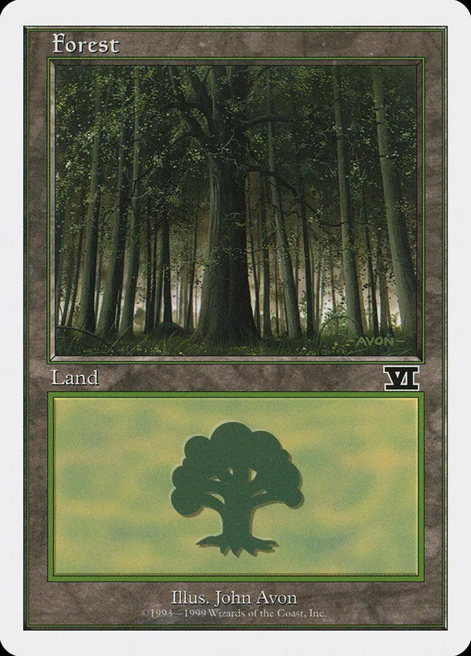 1999 Battle Royale Box Set Forest common #105 common card image