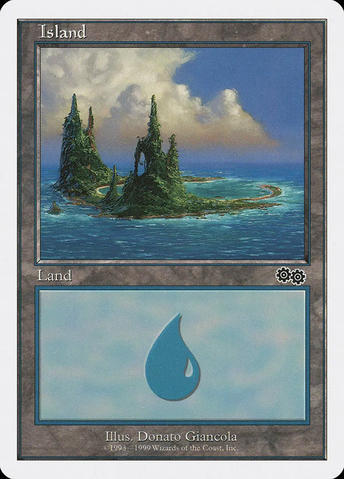 1999 Battle Royale Box Set Island #111 common card image
