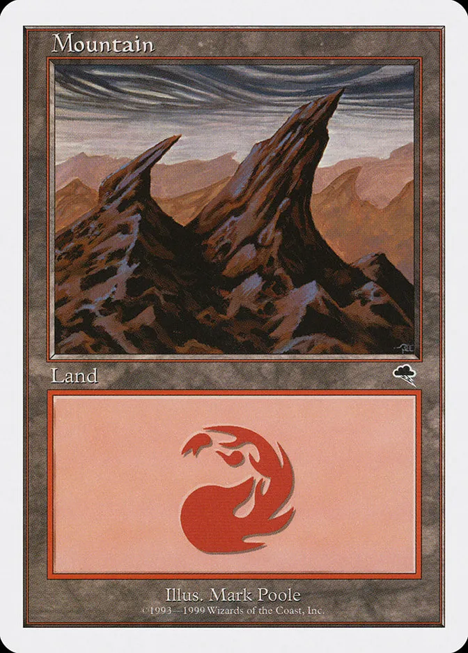 1999 Battle Royale Box Set Mountain common #116 common card image