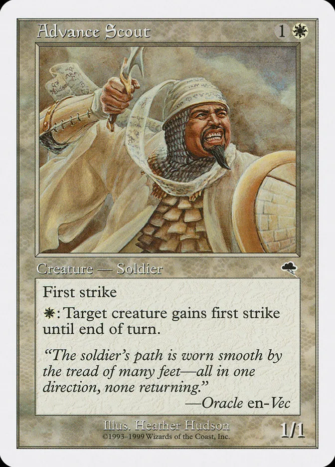 1999 Battle Royale Box Set Advance Scout common #2 common card image
