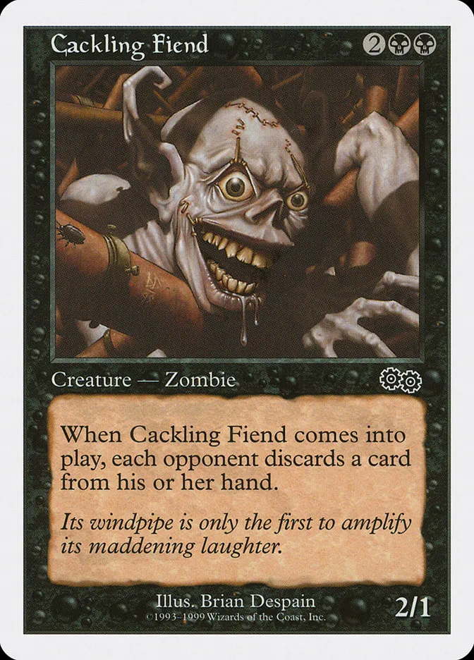 1999 Battle Royale Box Set Cackling Fiend common #11 common card image