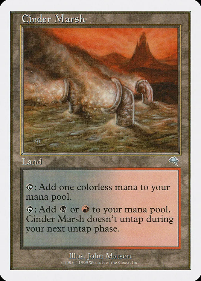 1999 Battle Royale Box Set Cinder Marsh uncommon #13 uncommon card image