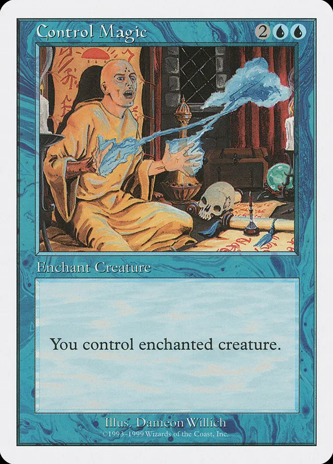 1999 Battle Royale Box Set Control Magic uncommon #14 uncommon card image