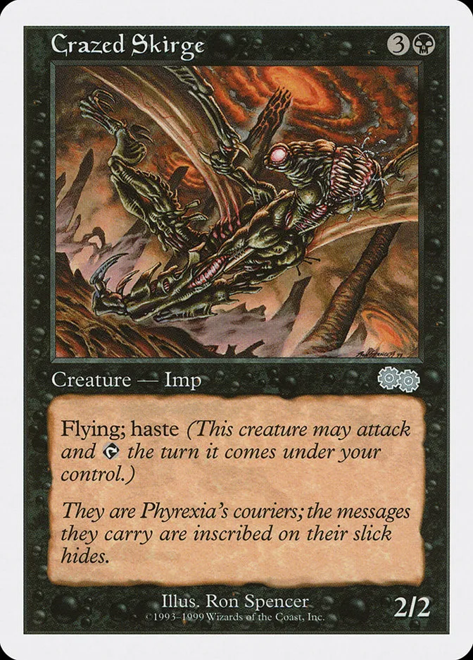 1999 Battle Royale Box Set Crazed Skirge uncommon #16 uncommon card image
