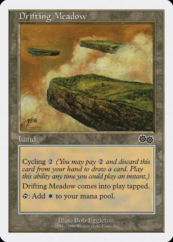 1999 Battle Royale Box Set Drifting Meadow common #22 common card image