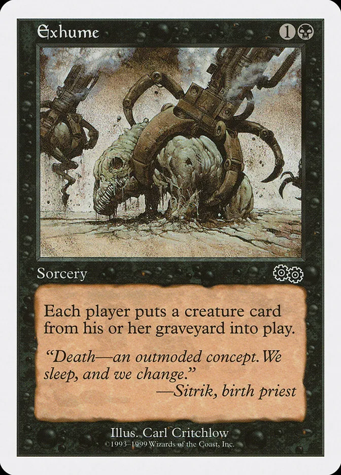 1999 Battle Royale Box Set Exhume common #24 common card image