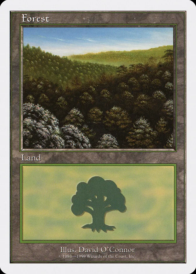 1999 Battle Royale Box Set Forest common #101 common card image