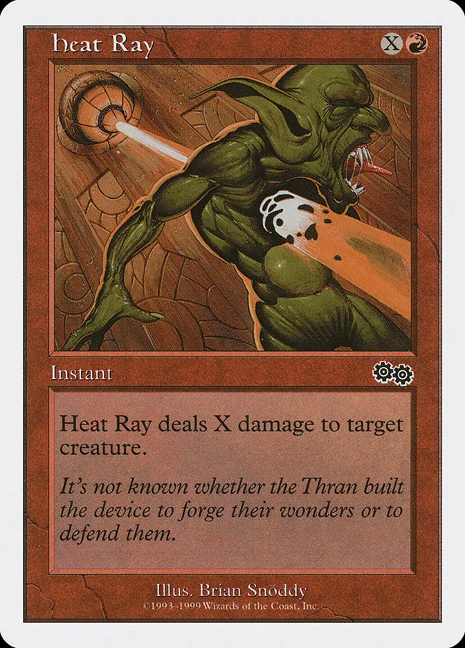 1999 Battle Royale Box Set Heat Ray common #32 common card image