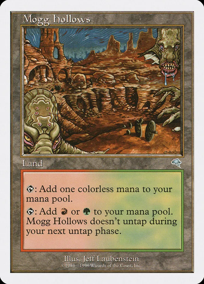 1999 Battle Royale Box Set Mogg Hollows uncommon #45 uncommon card image