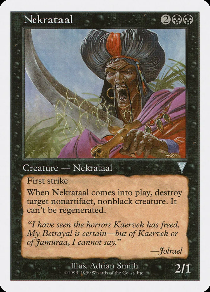 1999 Battle Royale Box Set Nekrataal uncommon #46 uncommon card image