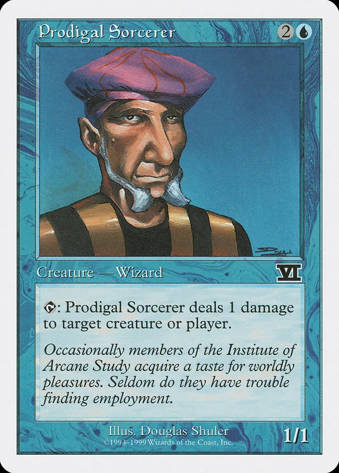 1999 Battle Royale Box Set Prodigal Sorcerer common #54 common card image