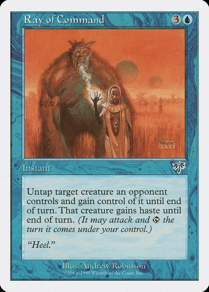1999 Battle Royale Box Set Ray of Command common #56 common card image