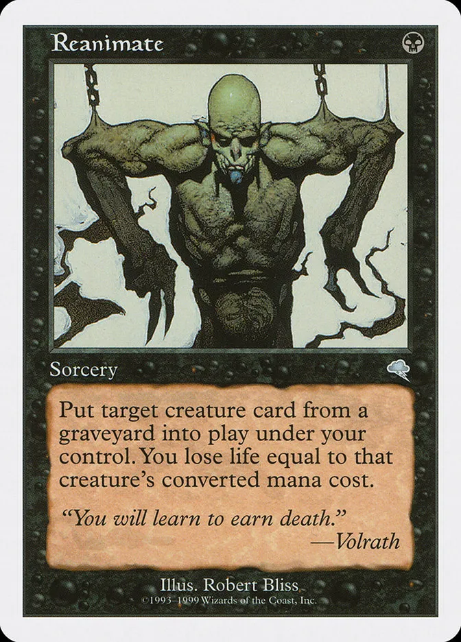 1999 Battle Royale Box Set Reanimate #57 uncommon card image