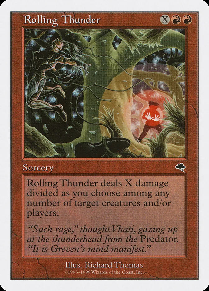 1999 Battle Royale Box Set Rolling Thunder common #60 common card image