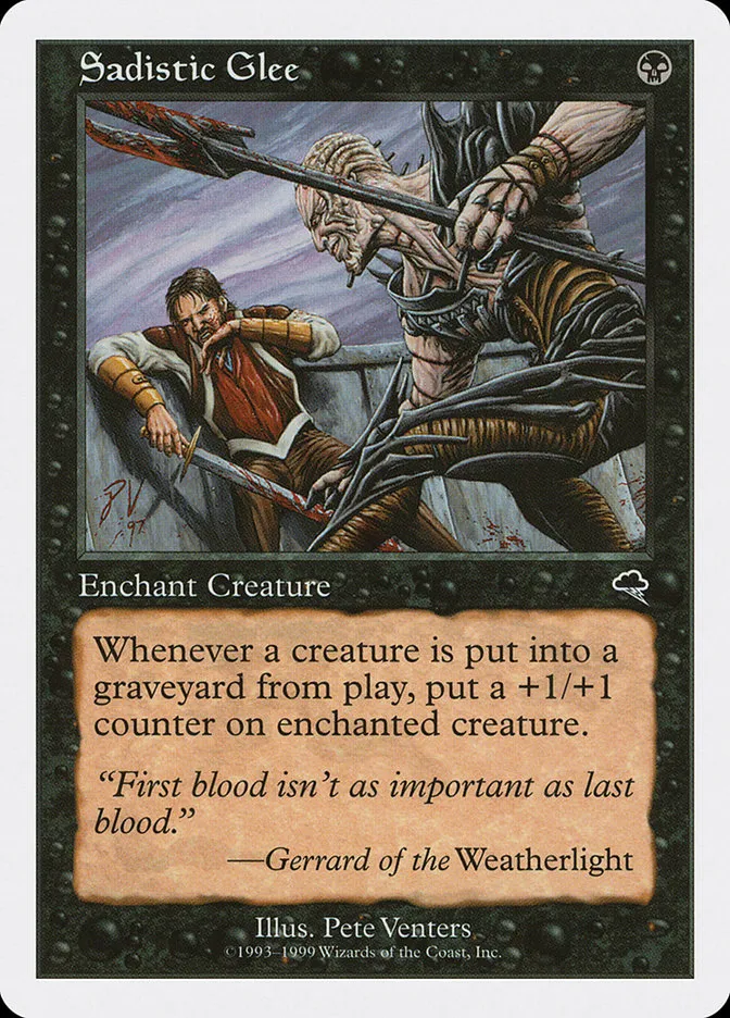 1999 Battle Royale Box Set Sadistic Glee #61 common card image