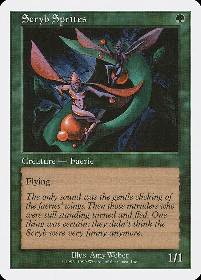 1999 Battle Royale Box Set Scryb Sprites common #66 common card image