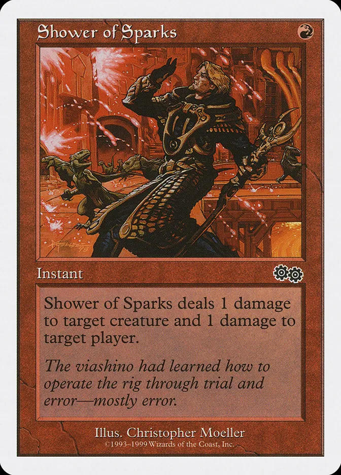 1999 Battle Royale Box Set Shower of Sparks common #71 common card image