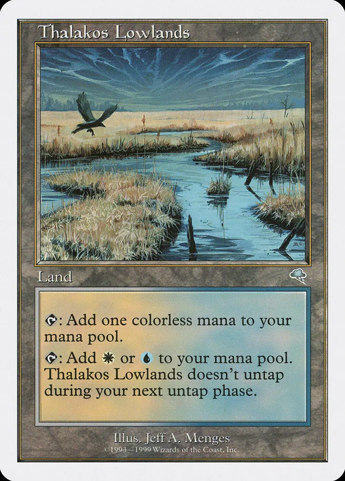 1999 Battle Royale Box Set Thalakos Lowlands uncommon #88 uncommon card image