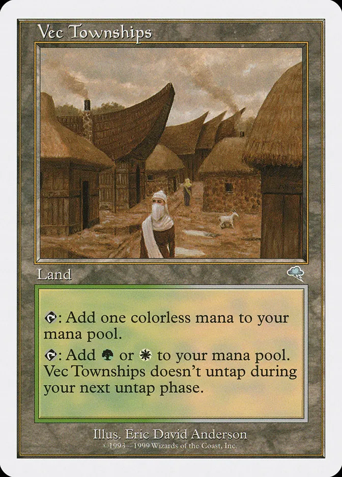 1999 Battle Royale Box Set Vec Townships uncommon #93 uncommon card image