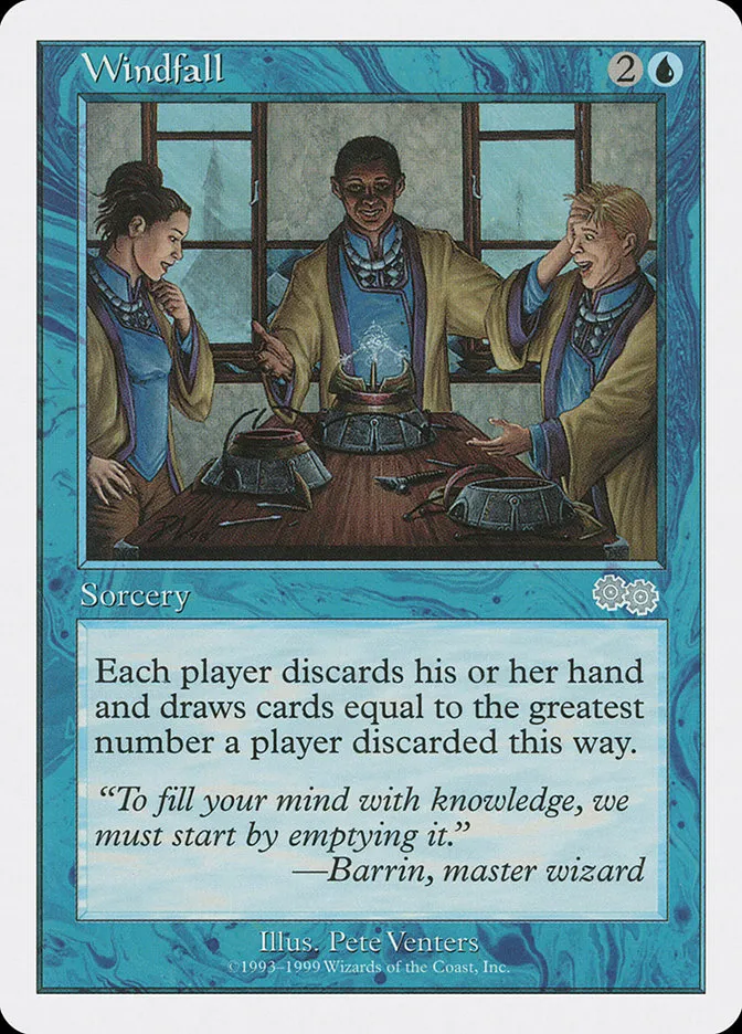 1999 Battle Royale Box Set Windfall uncommon #99 uncommon card image