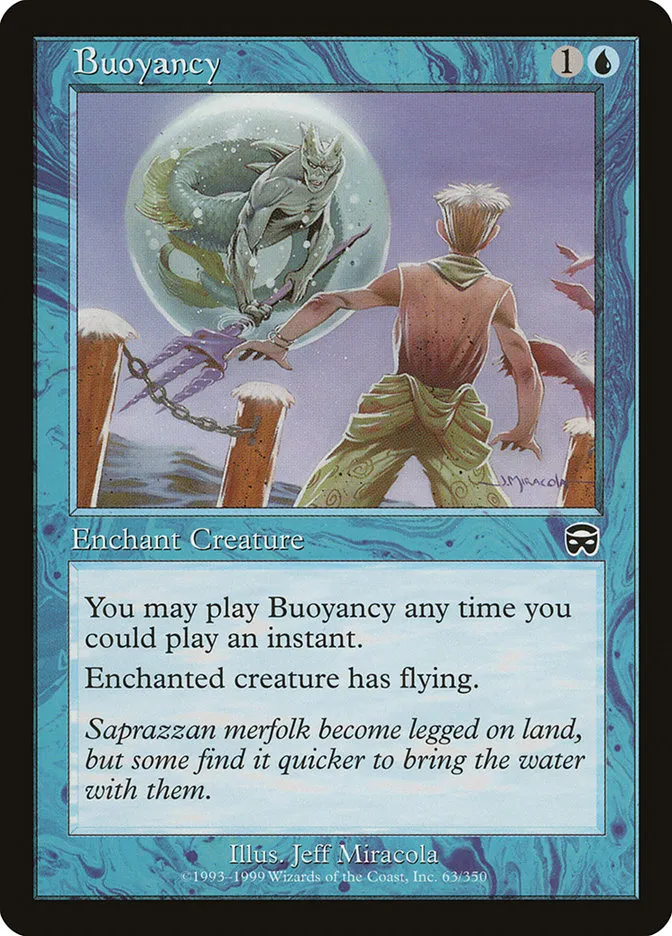 1999 Mercadian Masques Buoyancy common #63 common card image
