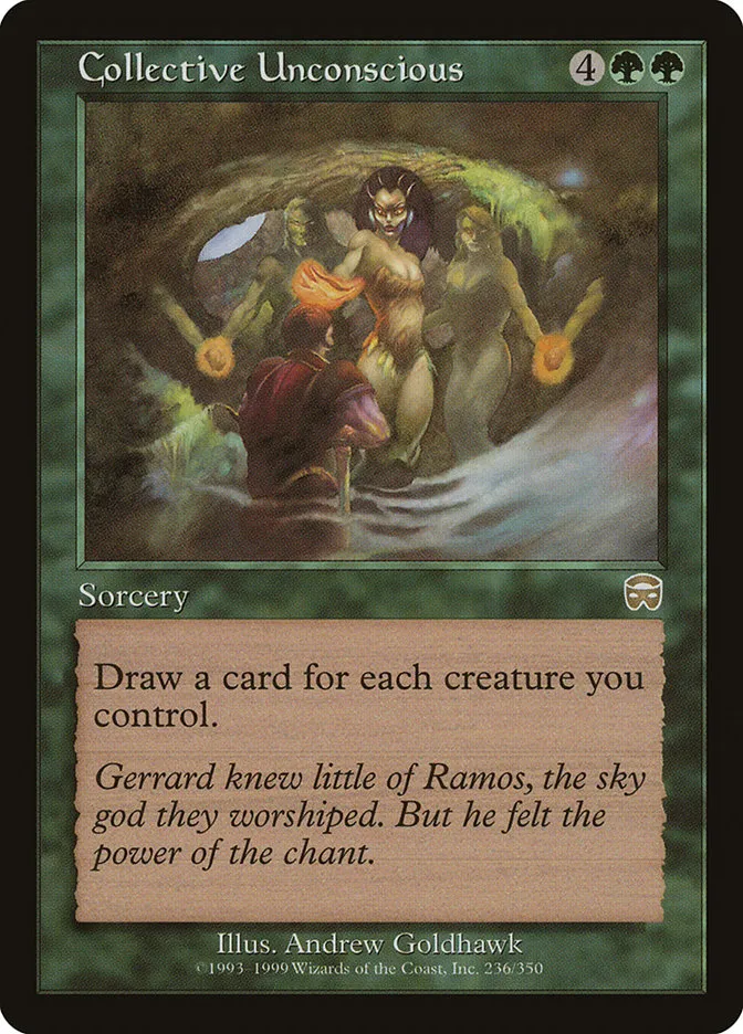 1999 Mercadian Masques Collective Unconscious rare #236 rare card image