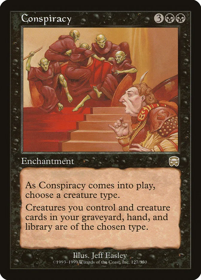 1999 Mercadian Masques Conspiracy rare #127 rare card image