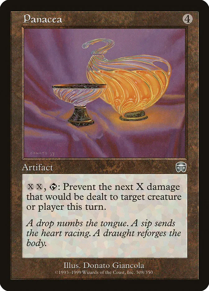 1999 Mercadian Masques Panacea uncommon #308 uncommon card image