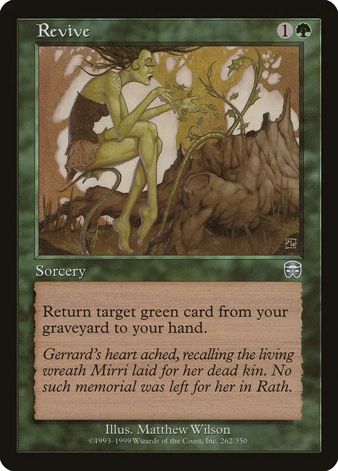 1999 Mercadian Masques Revive uncommon #262 uncommon card image