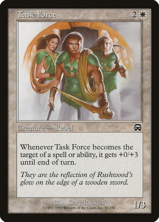 1999 Mercadian Masques Task Force common #52 common card image