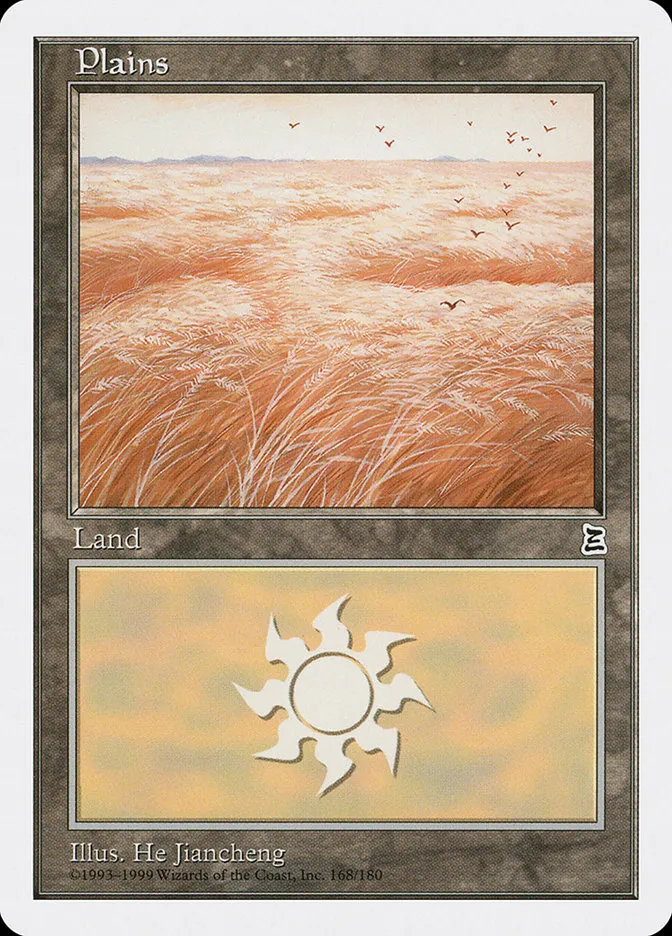 1999 Portal Three Kingdoms Plains #168 common card image