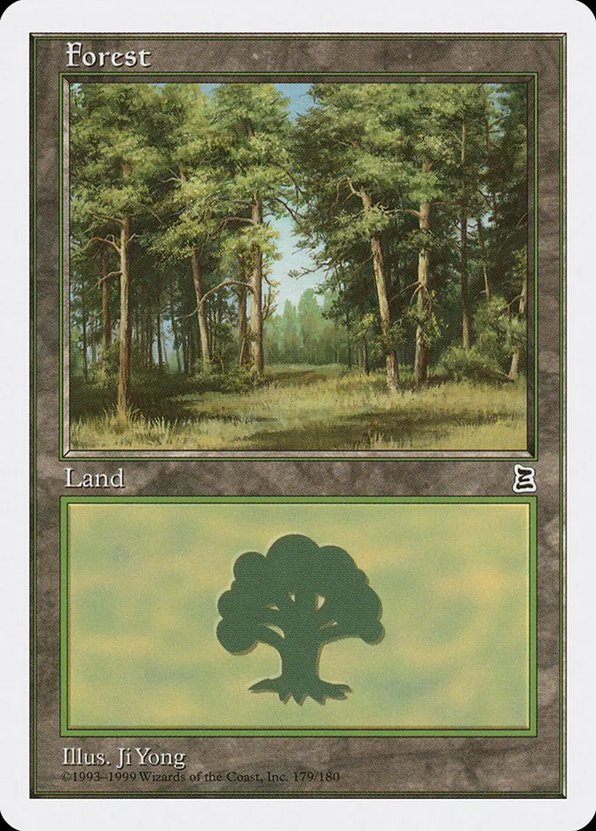 1999 Portal Three Kingdoms Forest common #179 common card image