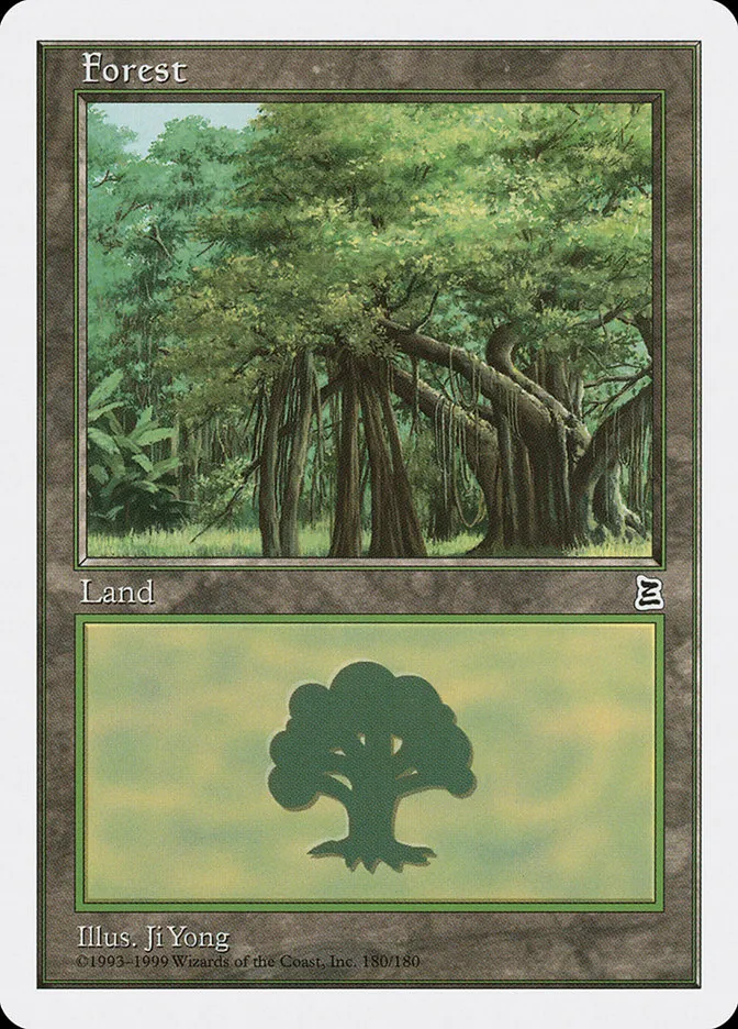 1999 Portal Three Kingdoms Forest #180 common card image