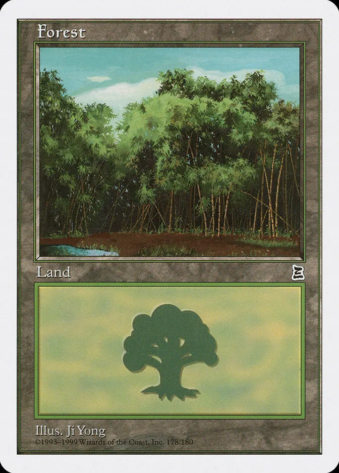 1999 Portal Three Kingdoms Forest common #178 common card image