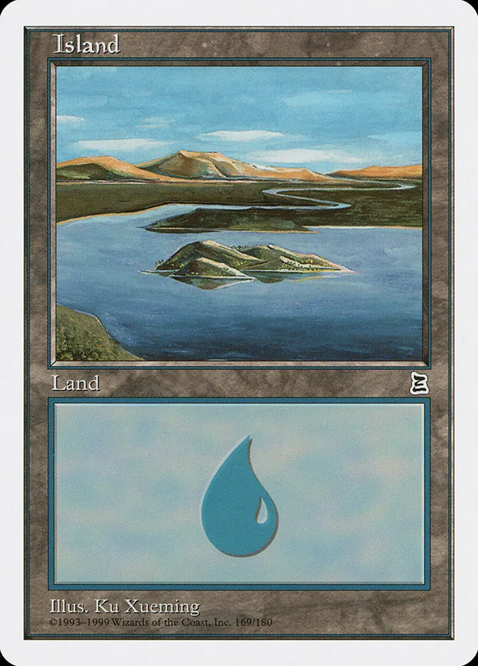 1999 Portal Three Kingdoms Island #169 common card image