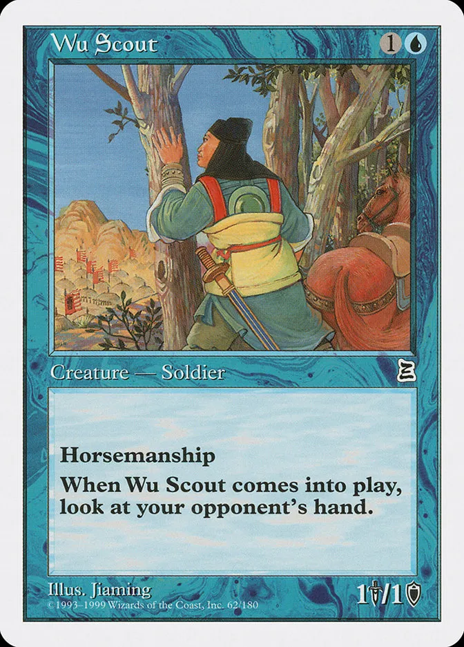1999 Portal Three Kingdoms Wu Scout #62 common card image