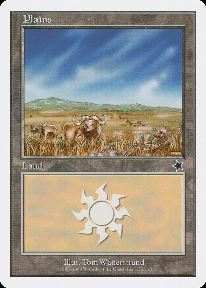 1999 Starter 1999 Plains common #155 common card image