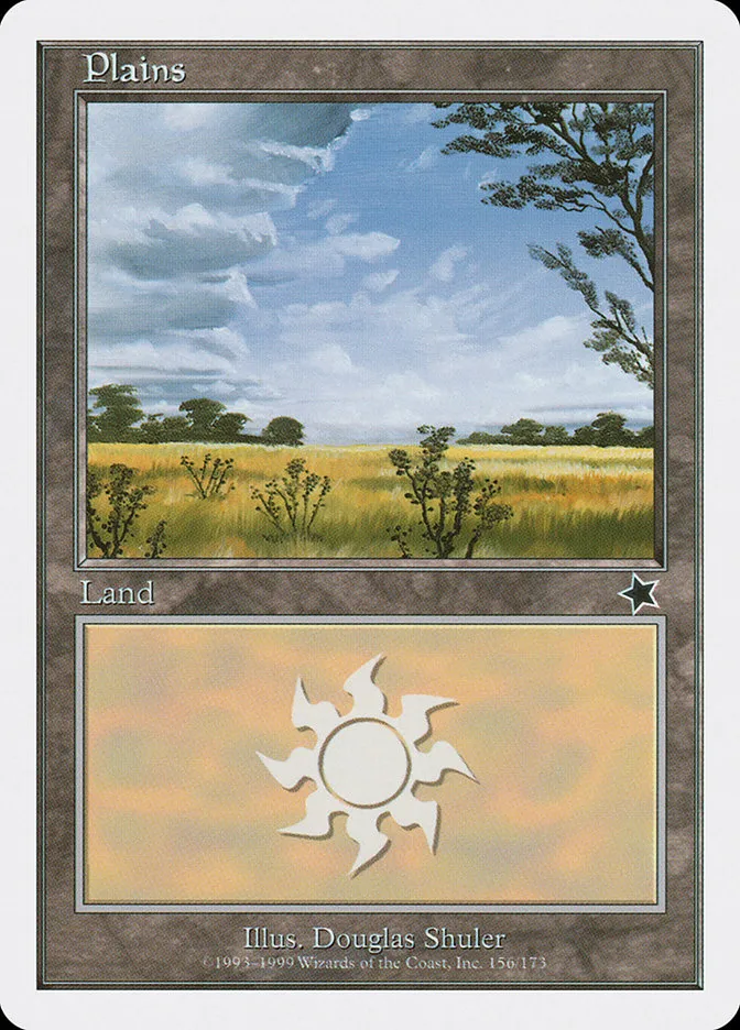 1999 Starter 1999 Plains common #156 common card image