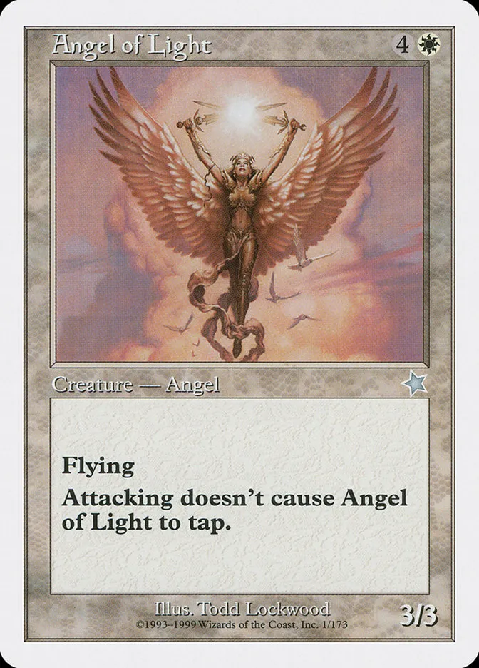 1999 Starter 1999 Angel of Light uncommon #1 uncommon card image