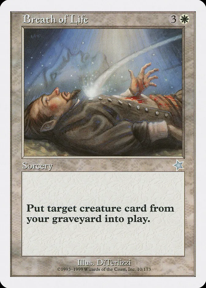 1999 Starter 1999 Breath of Life uncommon #10 uncommon card image