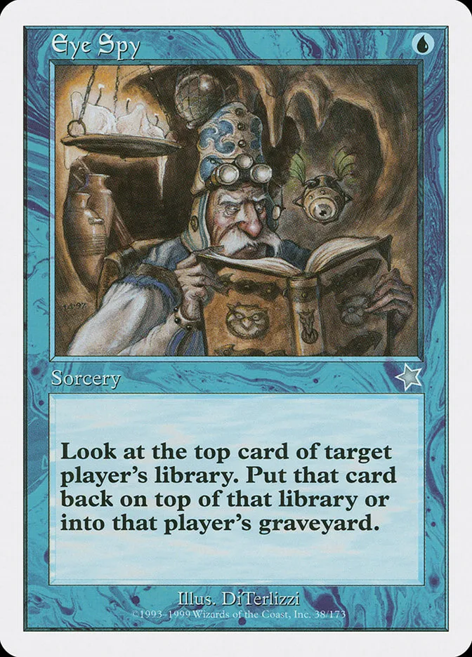 1999 Starter 1999 Eye Spy uncommon #38 uncommon card image