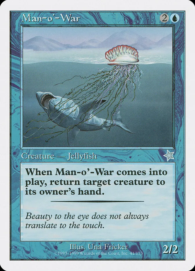 1999 Starter 1999 Man-o'-War uncommon #41 uncommon card image