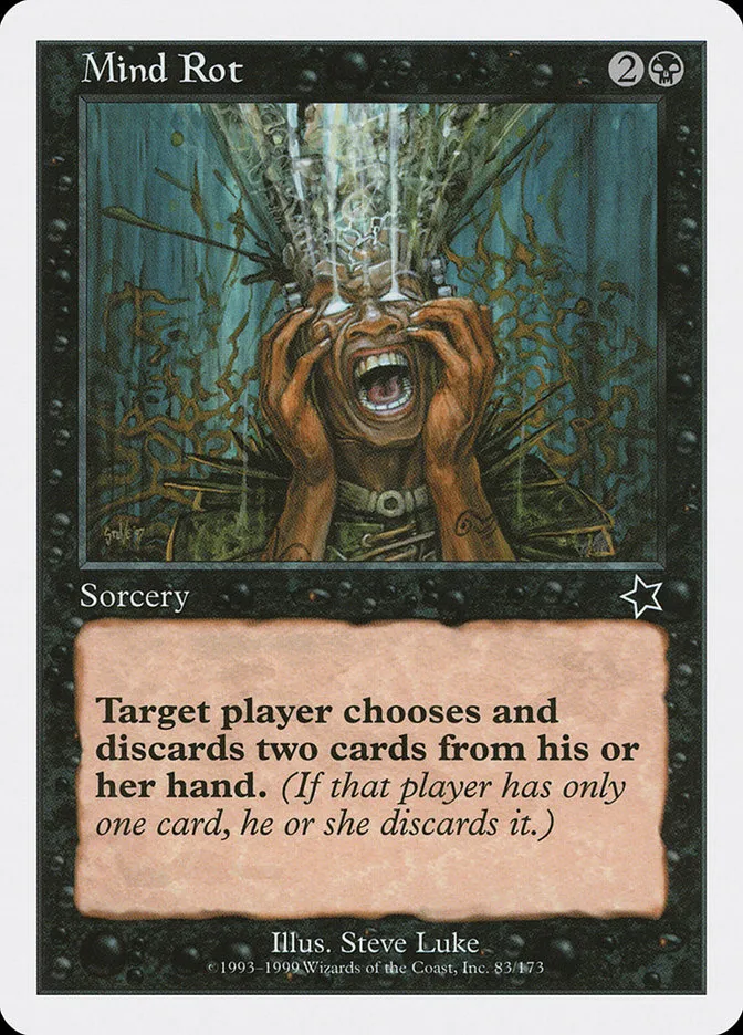 1999 Starter 1999 Mind Rot common #83 common card image