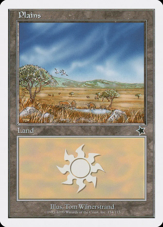 1999 Starter 1999 Plains common #154 common card image
