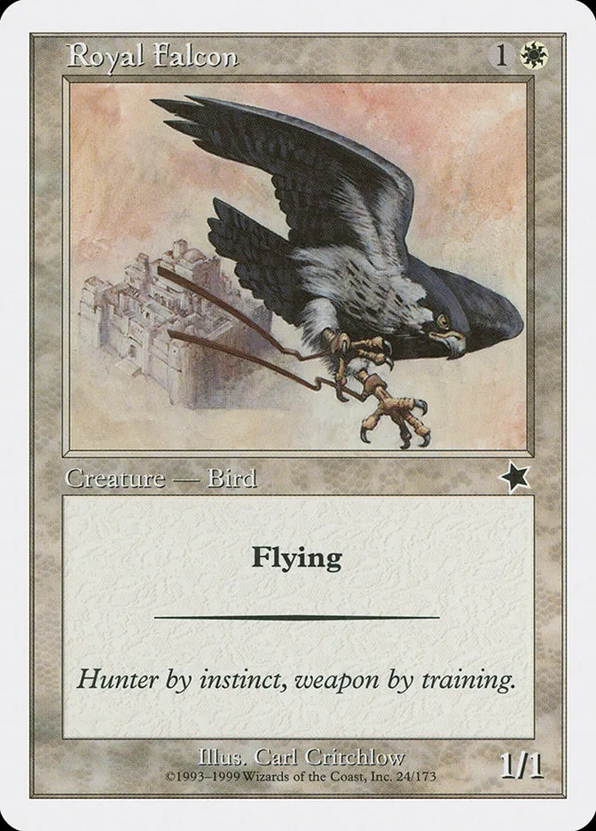 1999 Starter 1999 Royal Falcon common #24 common card image