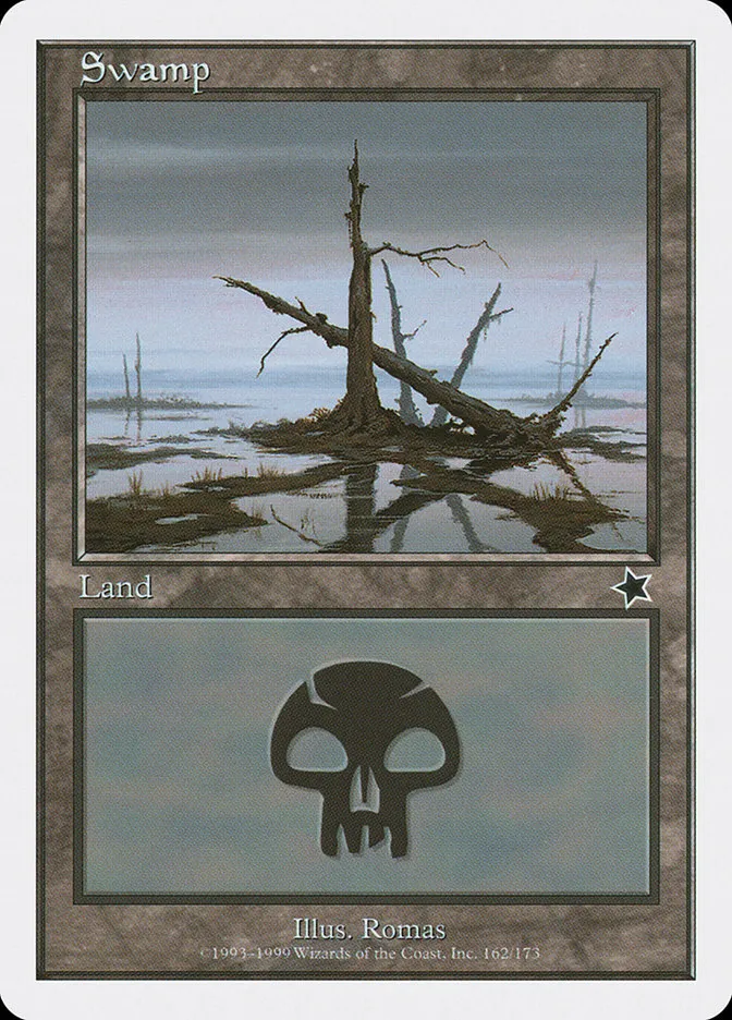 1999 Starter 1999 Swamp common #162 common card image